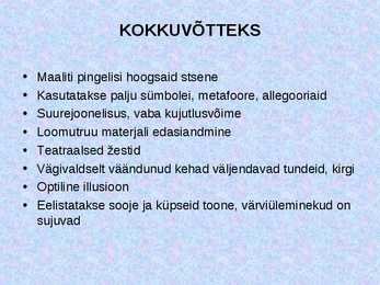 Barokkstiili kujunemine ja levimine #54