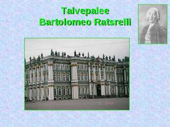 Barokkstiili kujunemine ja levimine #8