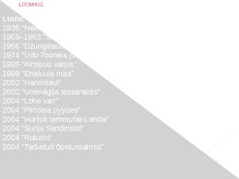 Masing ja Kangro-Arbujad #6