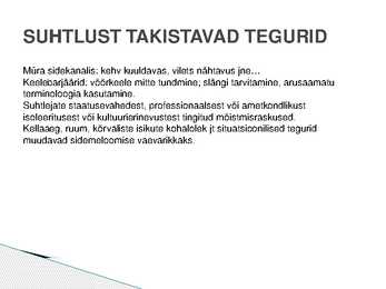 Suhtlemisoskus #4