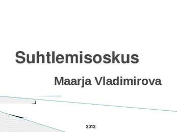 Suhtlemisoskus