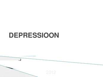 DEPRESSIOON