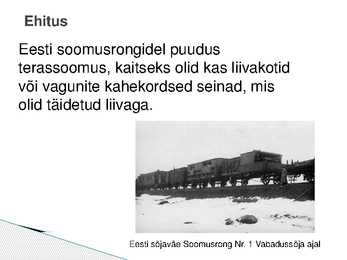 Vabadussõda ja soomusrongid #3