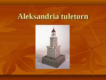 Aleksandria tuletorn