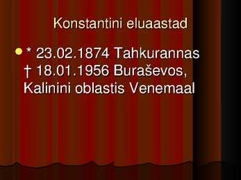 Konstantin Päts #3