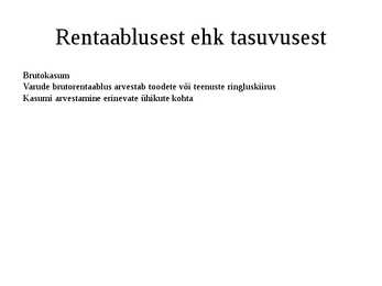 KATEGOORIA JUHTIMISE MÕÕDIKUD JA TOOTLIKKUS #4