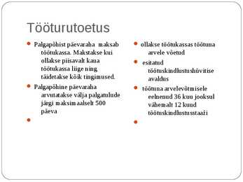SOTSIAALTOETUSED EESTI JA SOOMES #23