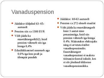 SOTSIAALTOETUSED EESTI JA SOOMES #6