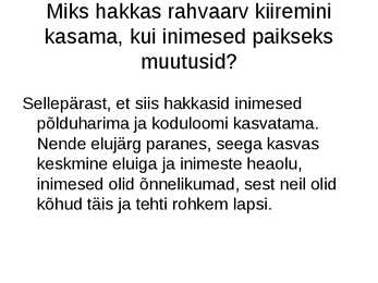 Rahvastik ja asutus #10