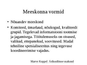 Meeskonnatöö #18