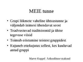 Meeskonnatöö #37