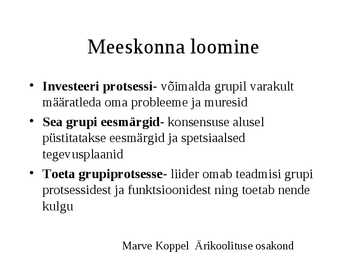 Meeskonnatöö #49