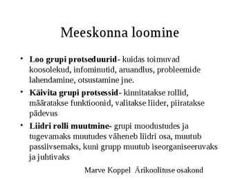 Meeskonnatöö #50