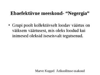 Meeskonnatöö #6