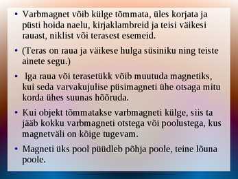 Esitlus elektriga seonduval teemal #10