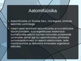 Aatomifüüsika ja Astronoomia #2