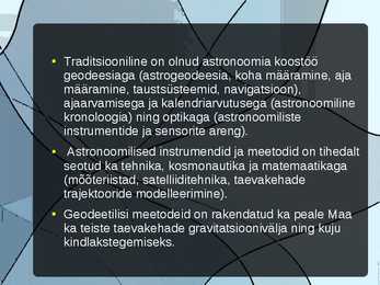 Aatomifüüsika ja Astronoomia #7