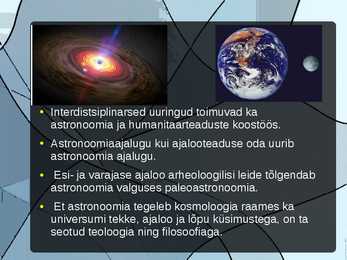 Aatomifüüsika ja Astronoomia #9