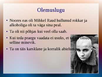 Mihkel Raud Esitlus #7