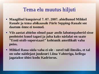 Mihkel Raud Esitlus #8