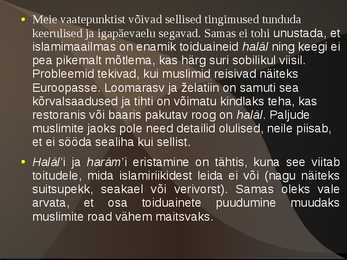 Usud ja Toidukultuur #13