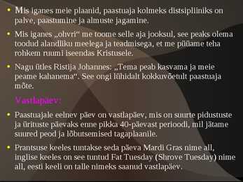 Usud ja Toidukultuur #22