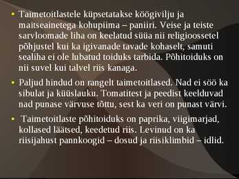 Usud ja Toidukultuur #33
