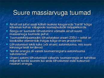 Radioaktiivsuse ja tuumade lõhustumise avastamine #18