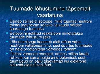 Radioaktiivsuse ja tuumade lõhustumise avastamine #26