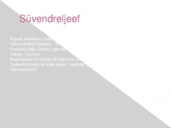 Süvendreljeef #3