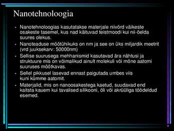 Erlised materjalid ja nende omadused #4