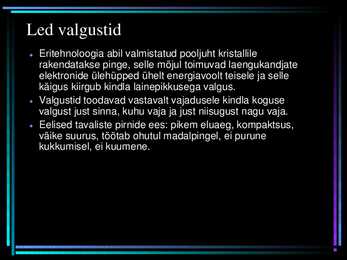 Erlised materjalid ja nende omadused #10
