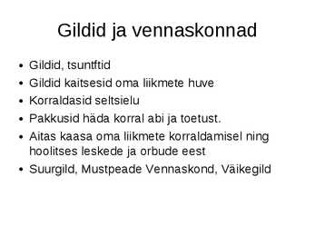 Linnad ja kaubandus keskaegses Eestis #4