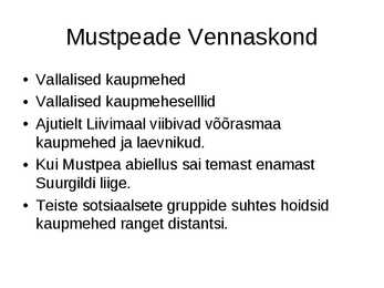 Linnad ja kaubandus keskaegses Eestis #6