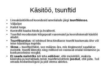 Linnad ja kaubandus keskaegses Eestis #10