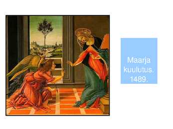 Itaalia vararenessansi tutvustus #32