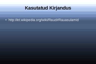 Keemia slaidi töö rauast #6