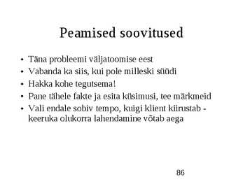 Klienditeenindus ja teeninduskultuur #86
