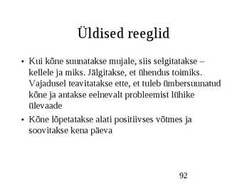 Klienditeenindus ja teeninduskultuur #92