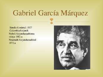 Gabriel García Márquez #2