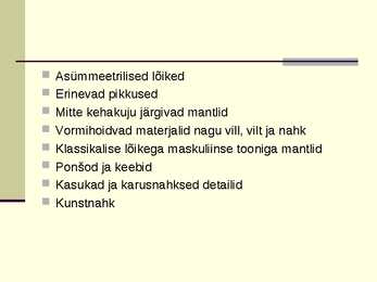 Naiste ülerõivad #5