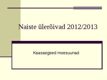 Naiste ülerõivad