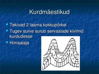 Mäestike teke #5
