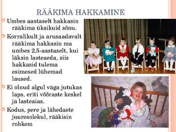 LASTEKEELE SÕNAVARA #3