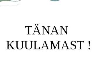Kaltsiumi esitlus #10