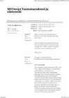 Tootmisseadmed ja süsteemid Moodle Test 1