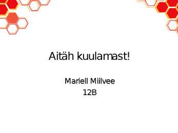 Keemiahaped #13