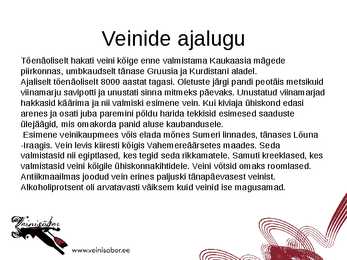 Veini koolitus #2