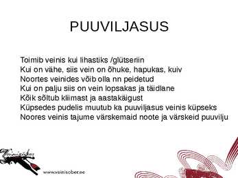 Veini koolitus #14