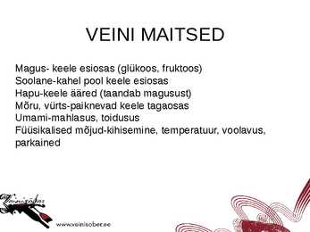 Veini koolitus #16
